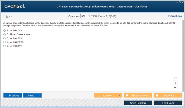 CFA-001 Test Guide