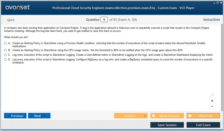 Real Professional-Cloud-Security-Engineer Question